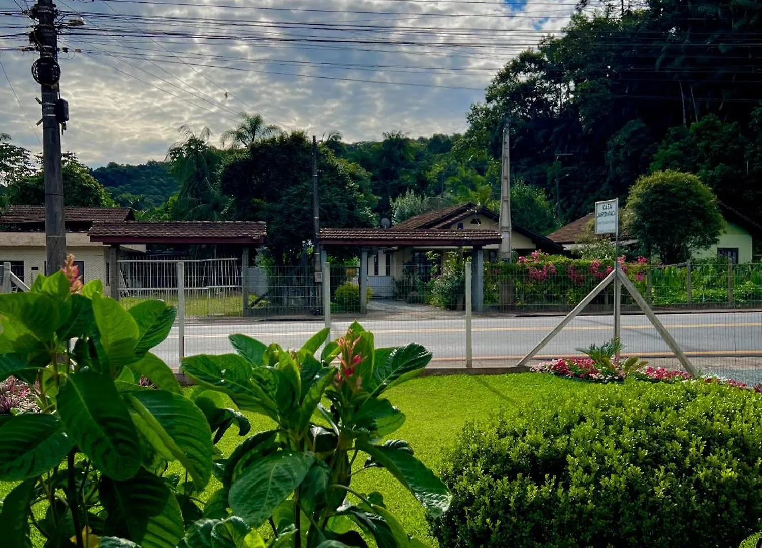 Penzion Hotel Casa Jardinada Pomerode Brazílie